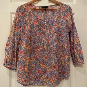 Ralph Lauren blouse. Like new. Size small